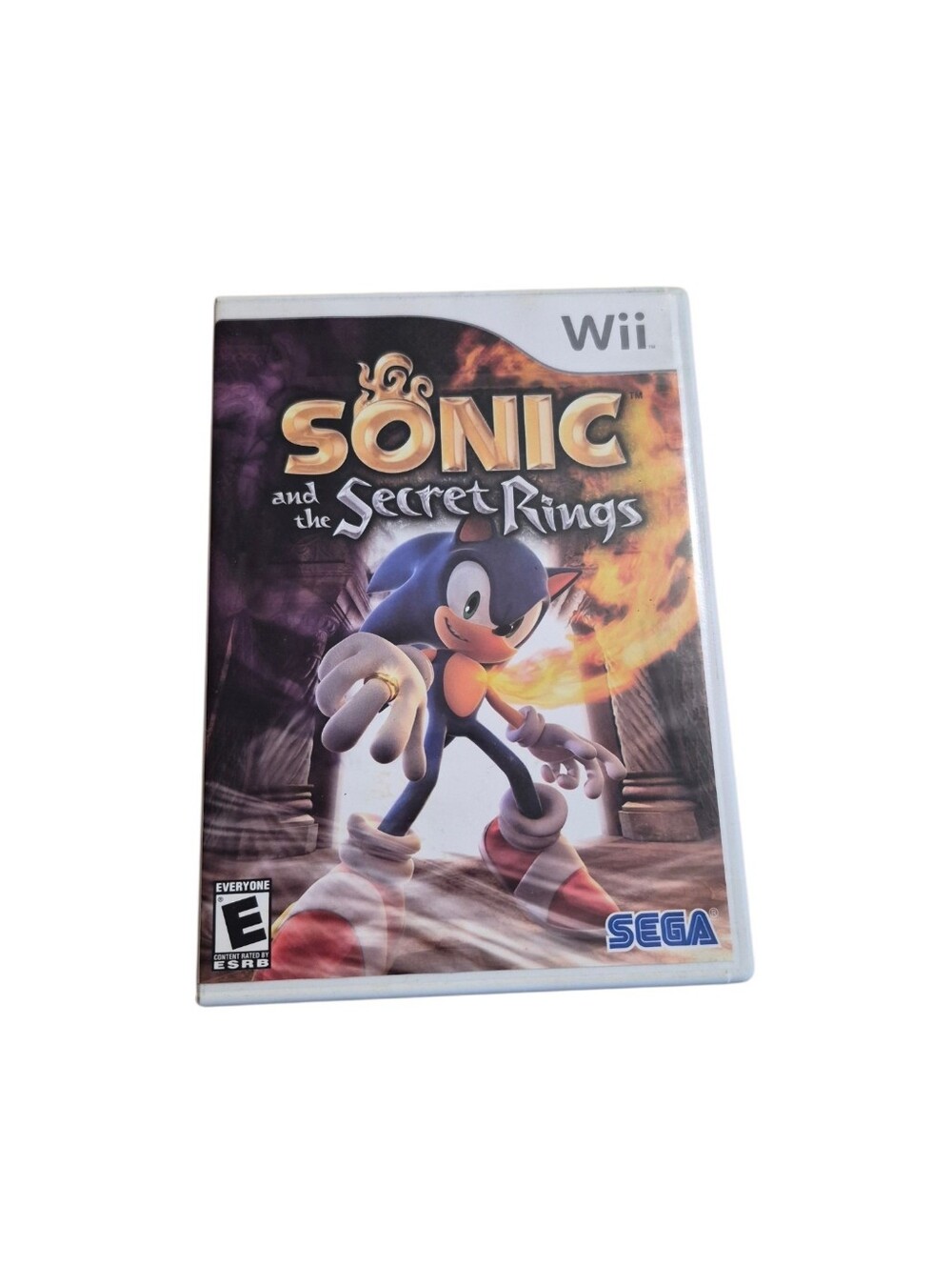 Sonic and the Secret Rings (Wii) Sega. Booklet Included " Secret Tips Inside"